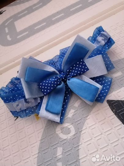 Бант для конверта на выписку