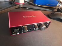 Внешняя звуковая карта focusrite