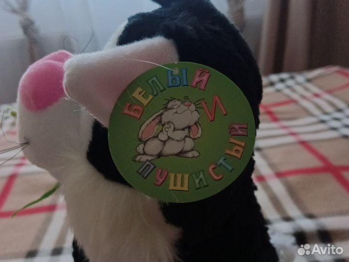 Мягкая игрушка котик