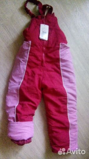 Комбинезон очень тёплый зимний рост 116