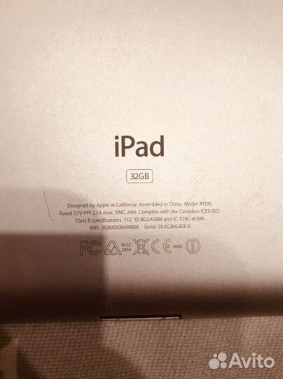 Планшет Apple2 + чехол(apple оригинал)