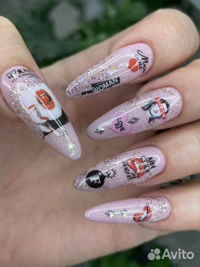 Наращивание ногтей в студии