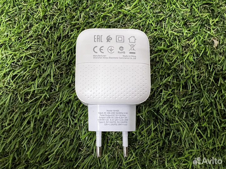 Быстрая зарядка iPhone/android 18w tm01