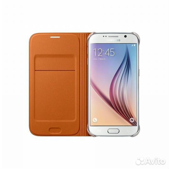 Оригинал Чехлы Flip Wallet Samsung S6 Edge 2 цвета