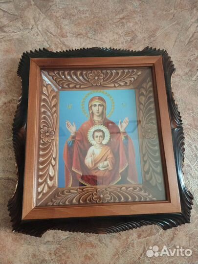 Икона Ручная Работа Резьба