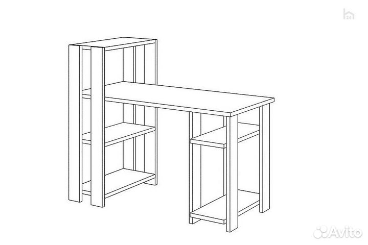 Стол компьютерный Slim стн-110/120 кв