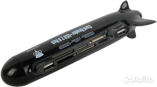 Картридер + разветвитель USB Konos