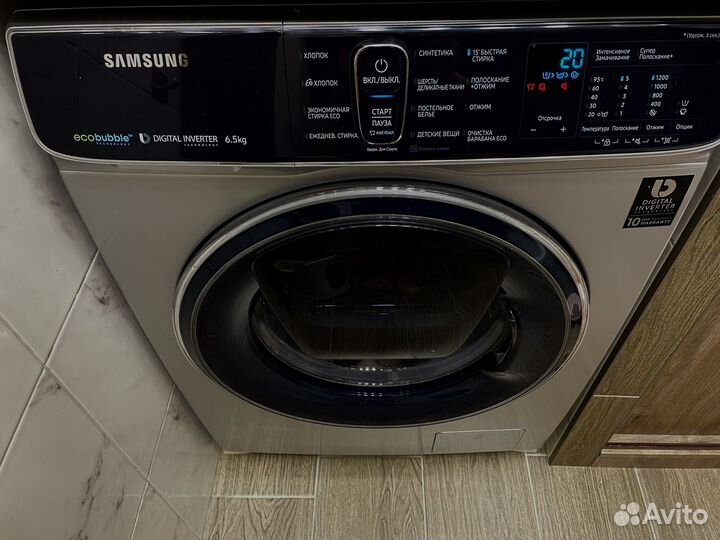 Стиральная машина Samsung WW65K52E69S