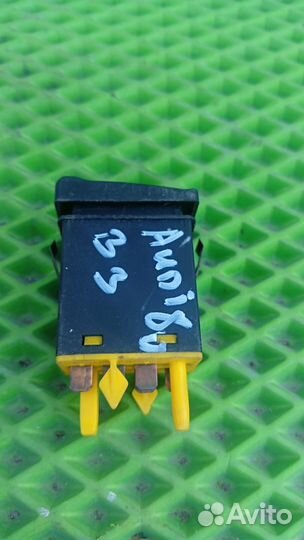 Кнопка птф противотуманки Audi 80 90 100 200