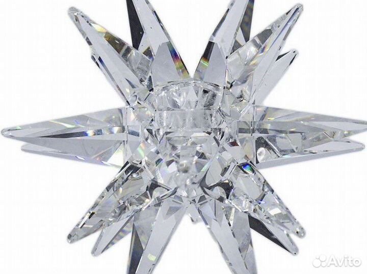 Подсвечник Swarovski звезда хрусталь