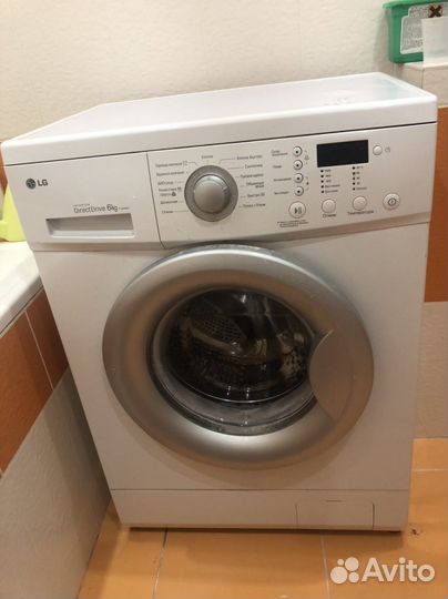 Стиральная машина с прямым приводом LG