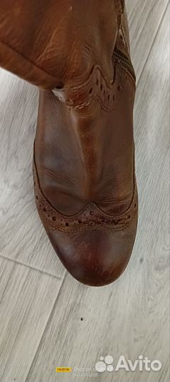 Сапоги женские натуральная кожа 37