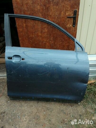 Тойота хайлендер U40 дверь передняя