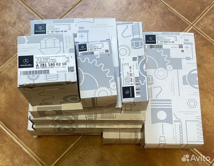 Фильтра для Mersedes