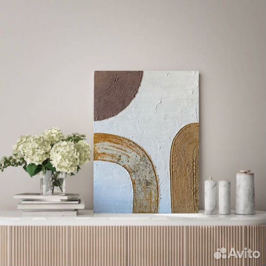 Интерьерная картина текстурная