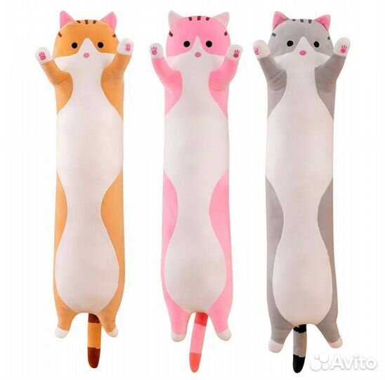 Кот батон 50см 70см 110 см Оптом Розница Доставка