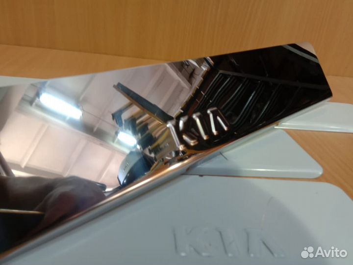 Накладки на пороги Kia Ceed (с 2013) (нержавейка)