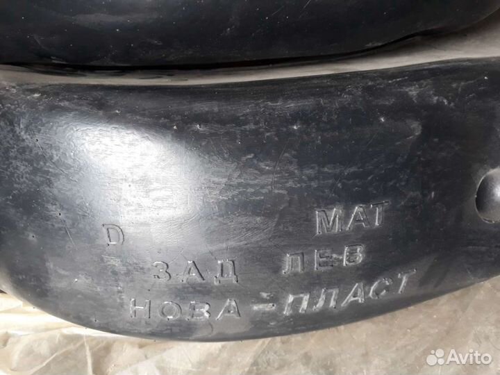 Подкрылки на Део Матиз