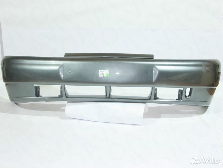 Бампер передний ваз 2110 цвет кварц, серый