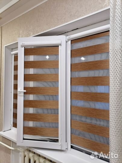 Жалюзи рулонные день ночь