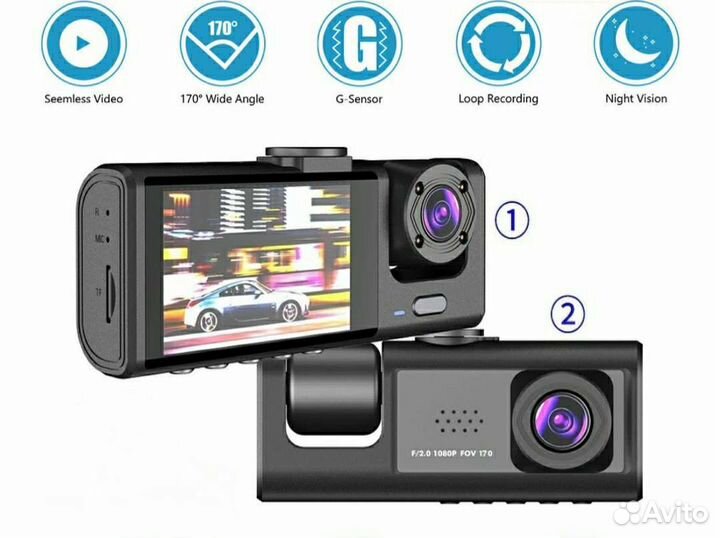 Авторегистратор 2 в 1