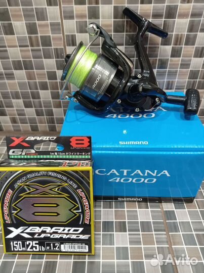 Катушка shimano catana FD 4000