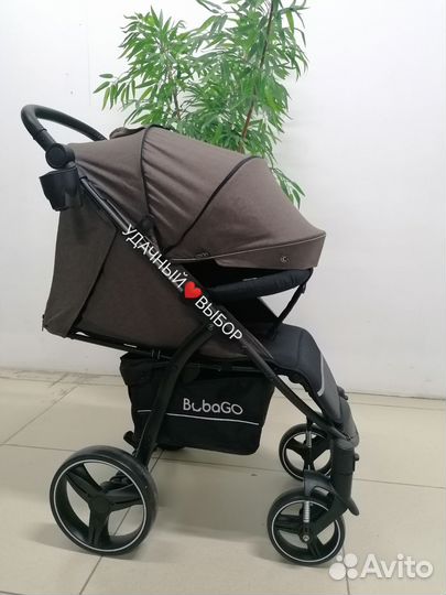 Новая коляска Bubago Cross City (коричневый)