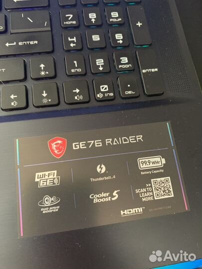 MSI GE76 Raider 11UH-440RU