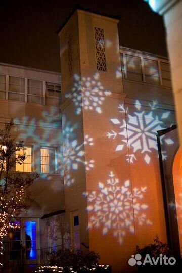 Световая проекция на новый год