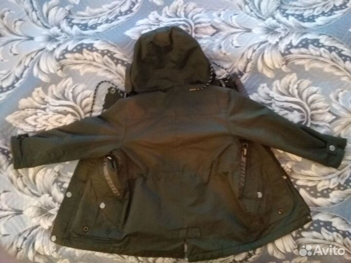 Осенняя куртка на мальчика 122