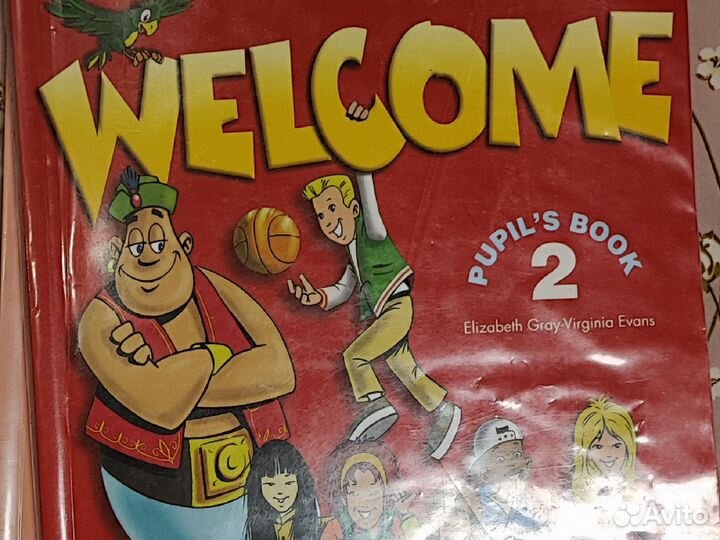 Учебник welcome 2 +рабочая тетрадь