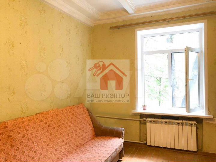 Комната 17,3 м² в 3-к., 2/4 эт.