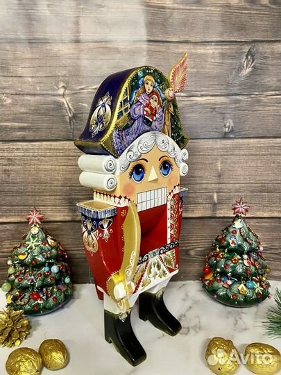 Щелкунчик Орехокол ручной работы 32 см