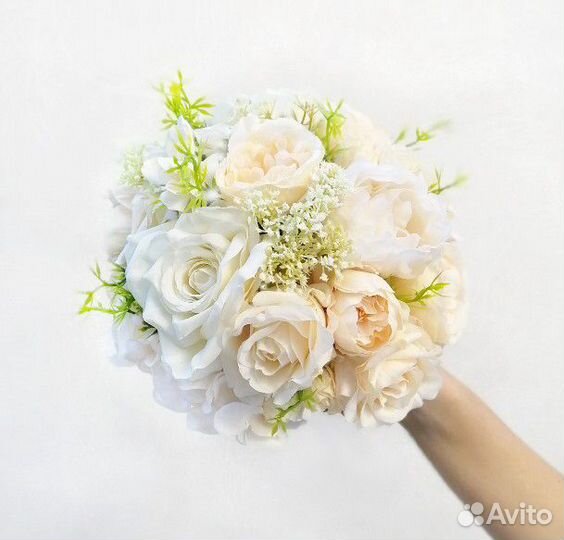 Свадебный букет невесты букет дублер айвори