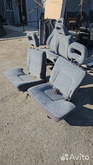 Комплект сидений паджеро 2 3х дверный