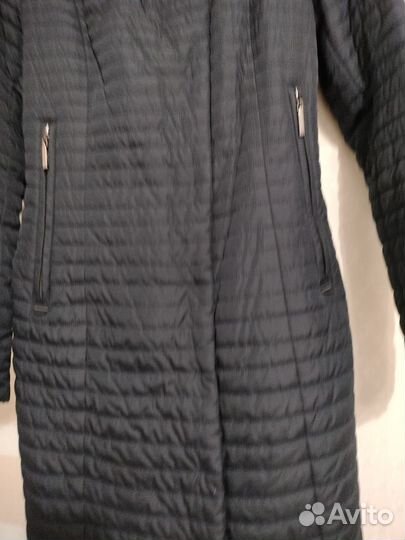 Стеганое пальто синтепоновое