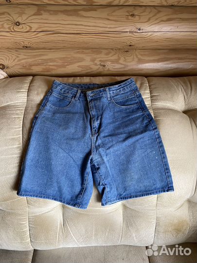 Женские джинсовые шорты 44 46
