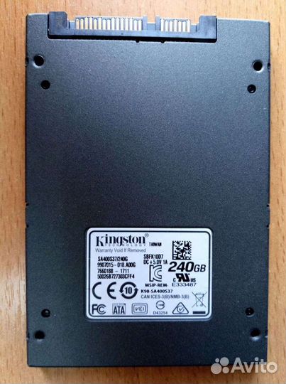 Ssd 240gb kingston