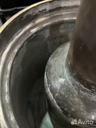 Самовар медный царский