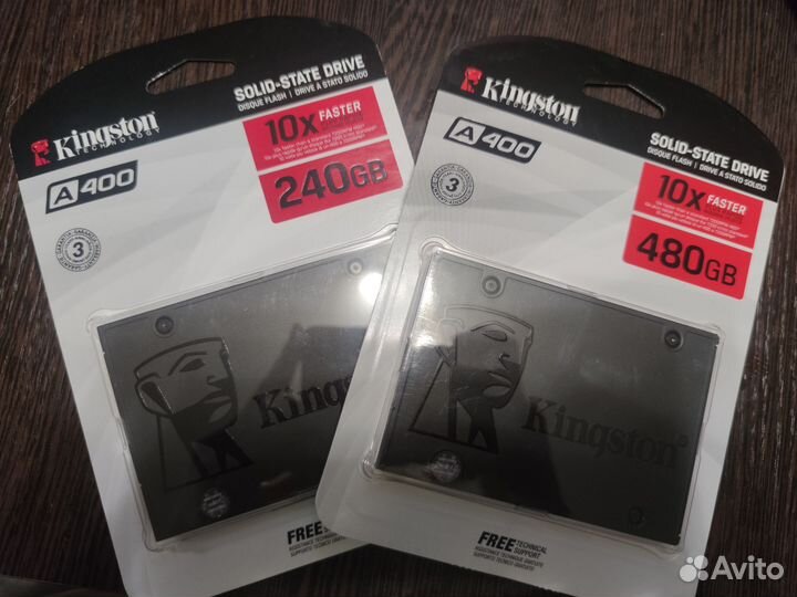 SSD накопитель Kingston A400 SA400S37/240GB