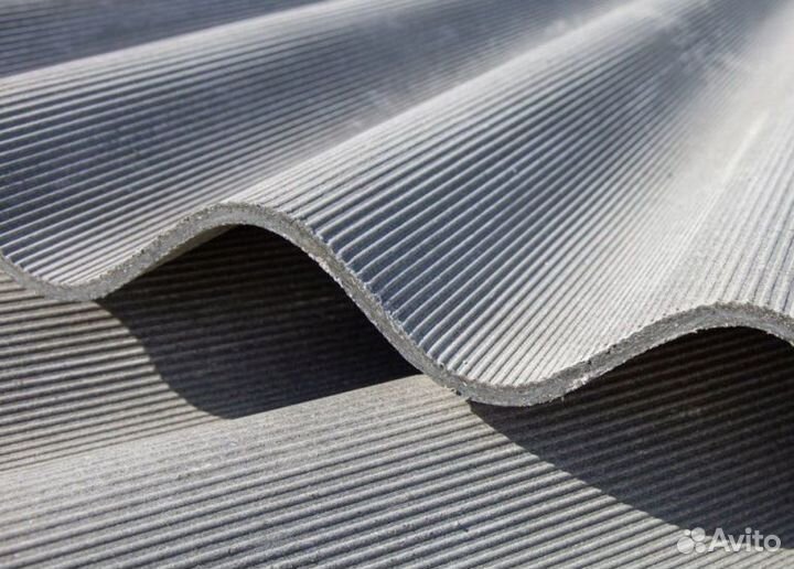 Шифер 7 волновой ГОСТ, доставка, В наличии