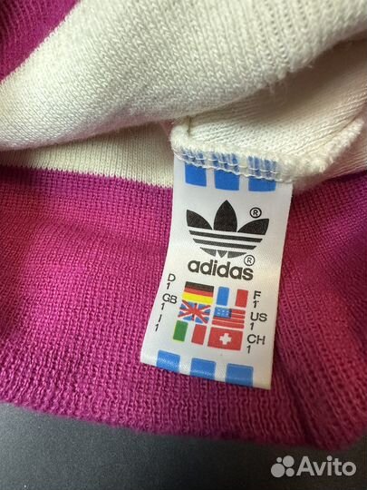 Adidas Шапка Редкая Винтаж Швеция Оригинал