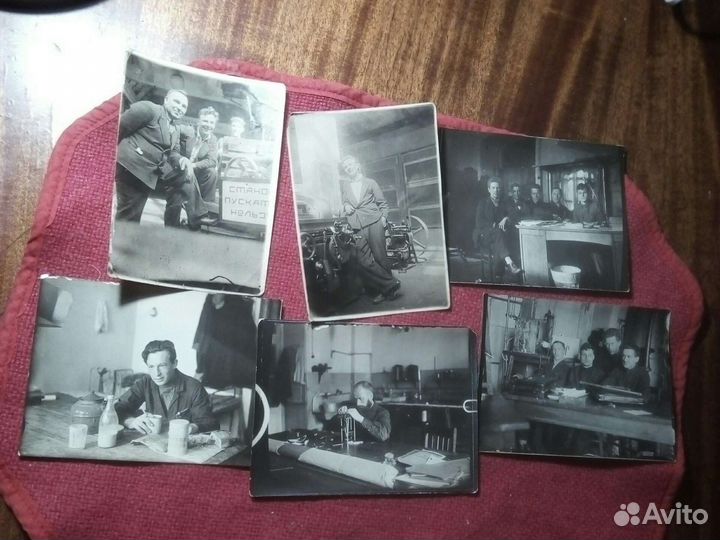 Фото «контора никанора» 6 шт. 1920/30-е СССР