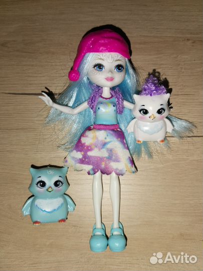 Enchantimals. Кукла Сова с питомцами