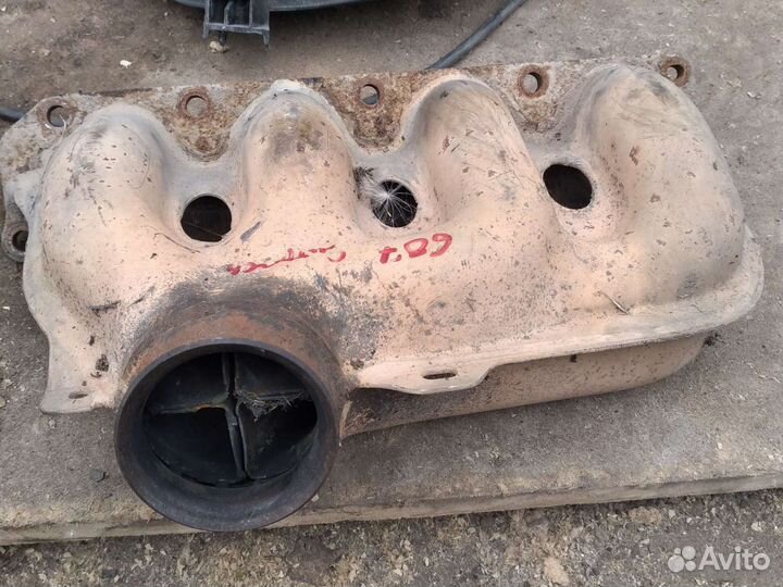 Коллектор выпускной впускной пежо 607
