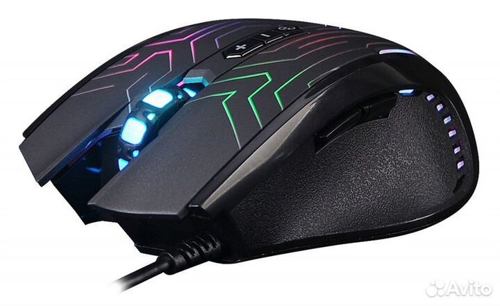 Игровая проводная мышь A4Tech X87, черный