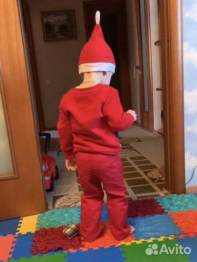 Новогодний костюм санты,деда мороза