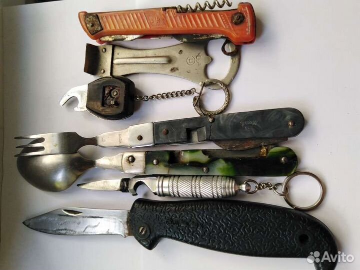 Ножи складные СССР и не только