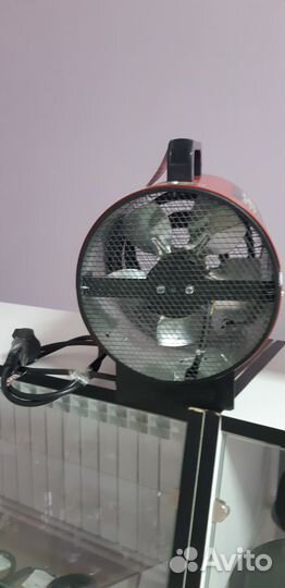 Продаю электрическую тепловую пушку зубр 2,2кВт/ч