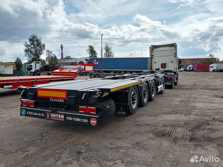 Полуприцеп контейнеровоз ИнтерПрицеп 853385, 2024